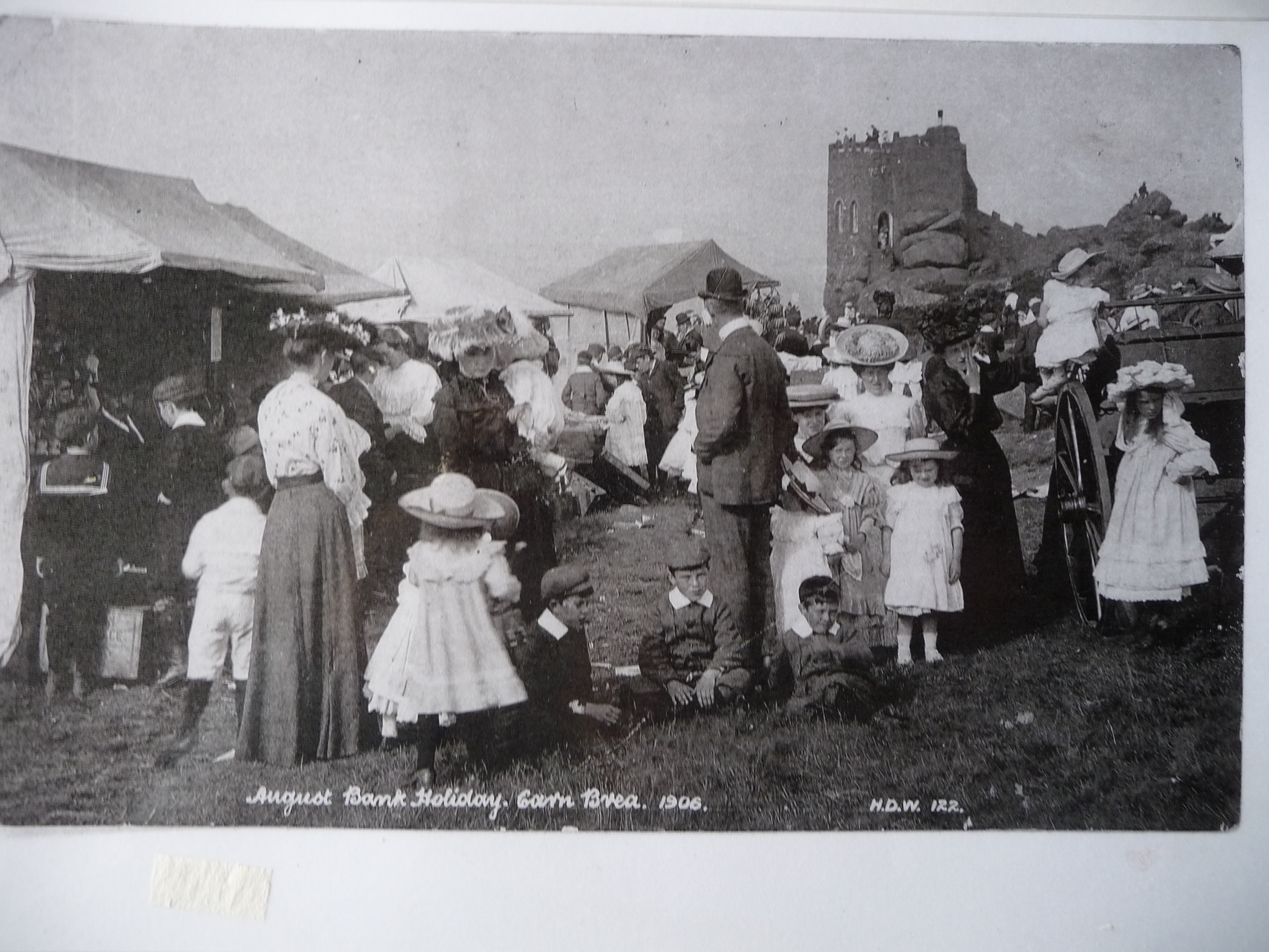 carn brea august bank hol 1908